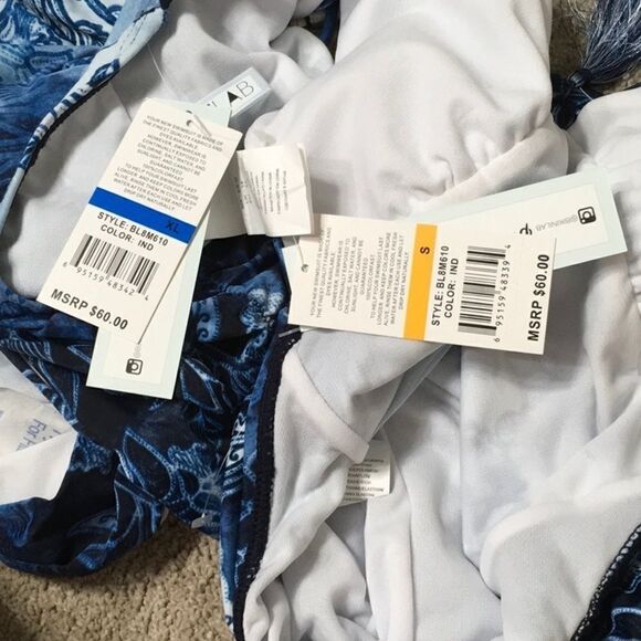 New. Indigo one piece swimsuit. Large - Picture 6 of 8